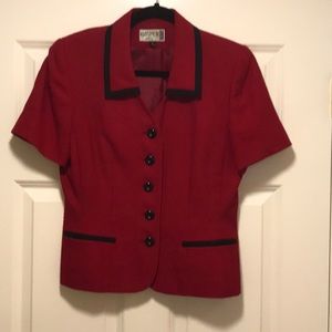 Beautiful Red Suit Jacket